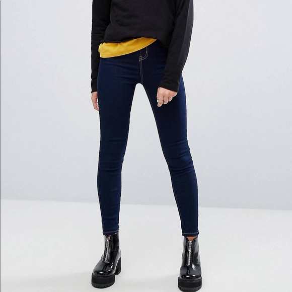 Noisy May Petite Mid Wash Jean - Picture 3 of 8